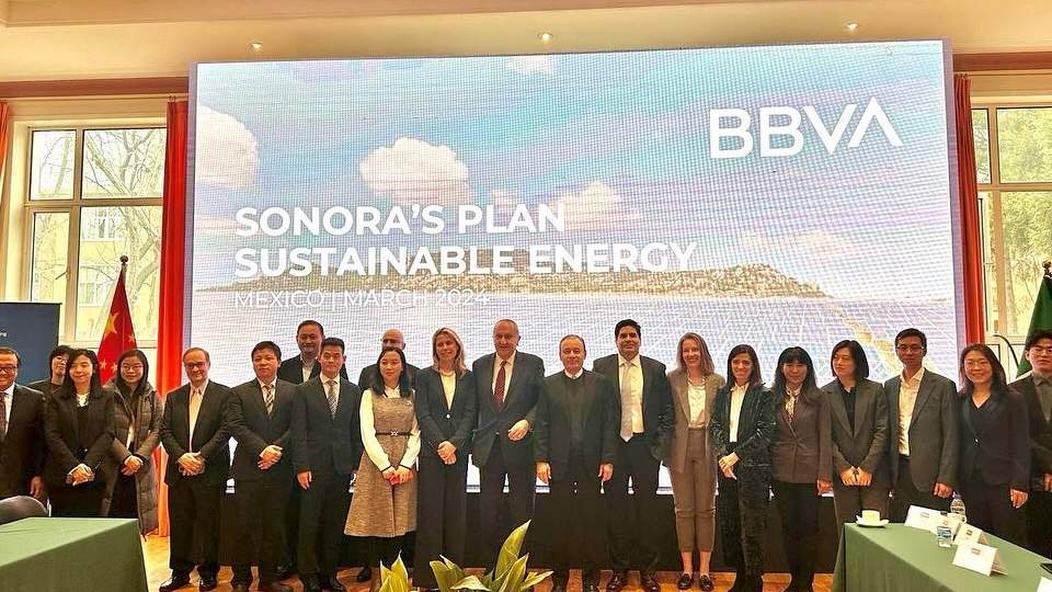 Reunión con directivos de BBVA